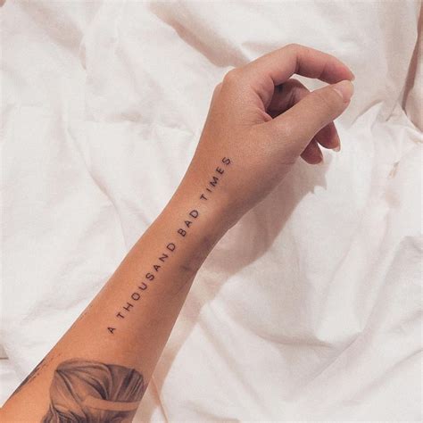 60 Word Tattoo Ideas That Say It All